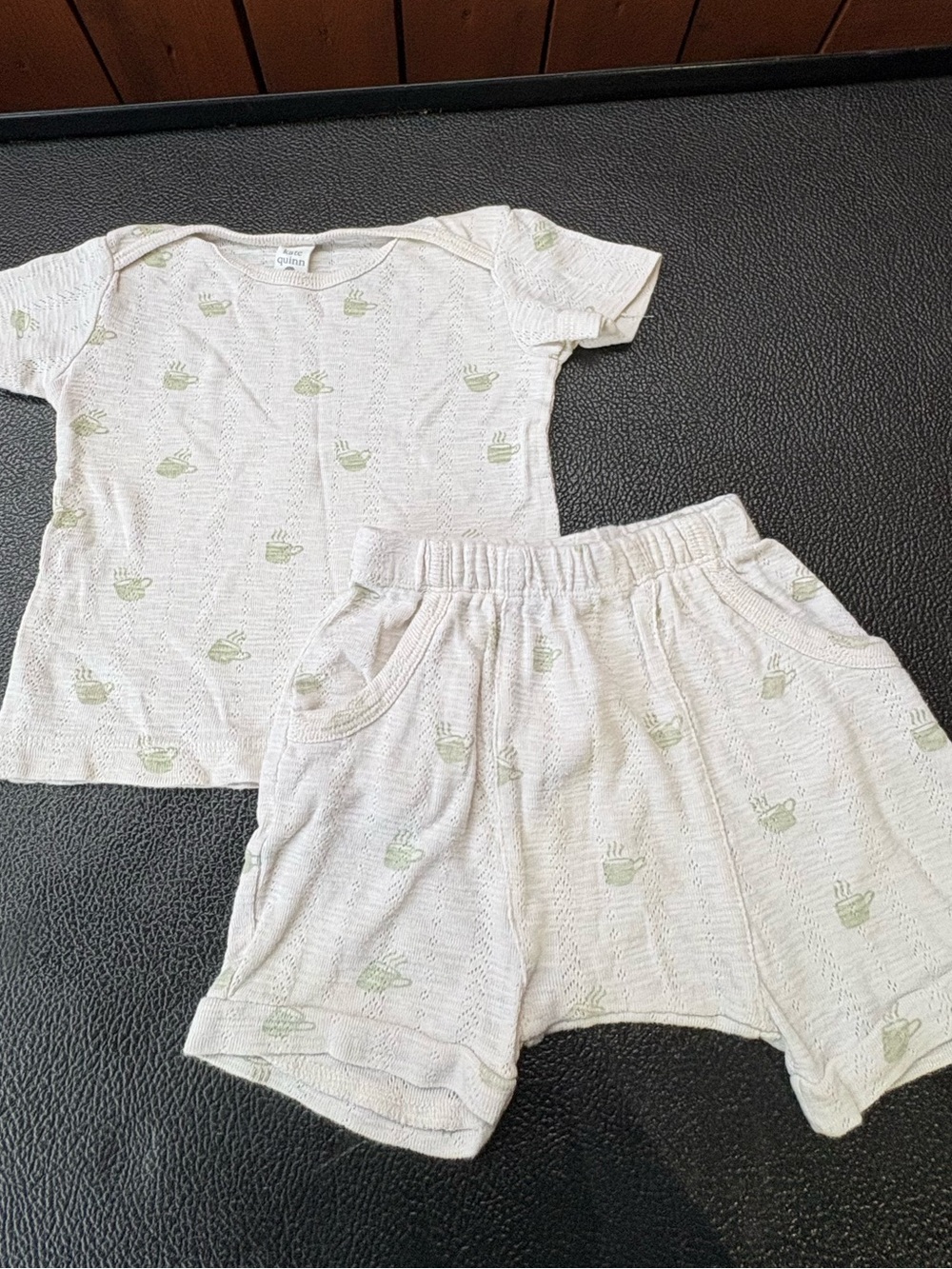 Kate Quinn coffee theme pajamas set